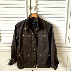J Crew utility jacket in dark olive size XS